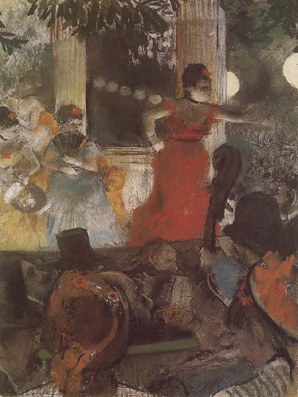 Edgar Degas The Concert in the cafe